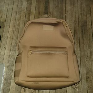 Dagne Dover Tan Backpack Minimalist Design